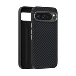 Carbon Fiber Texture Magnetic Case for Google Pixel 9 Series