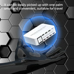 ASOMETECH 100W GaN Multi-Port USB Charger 8 Ports with Quick Charge and Digital Display
