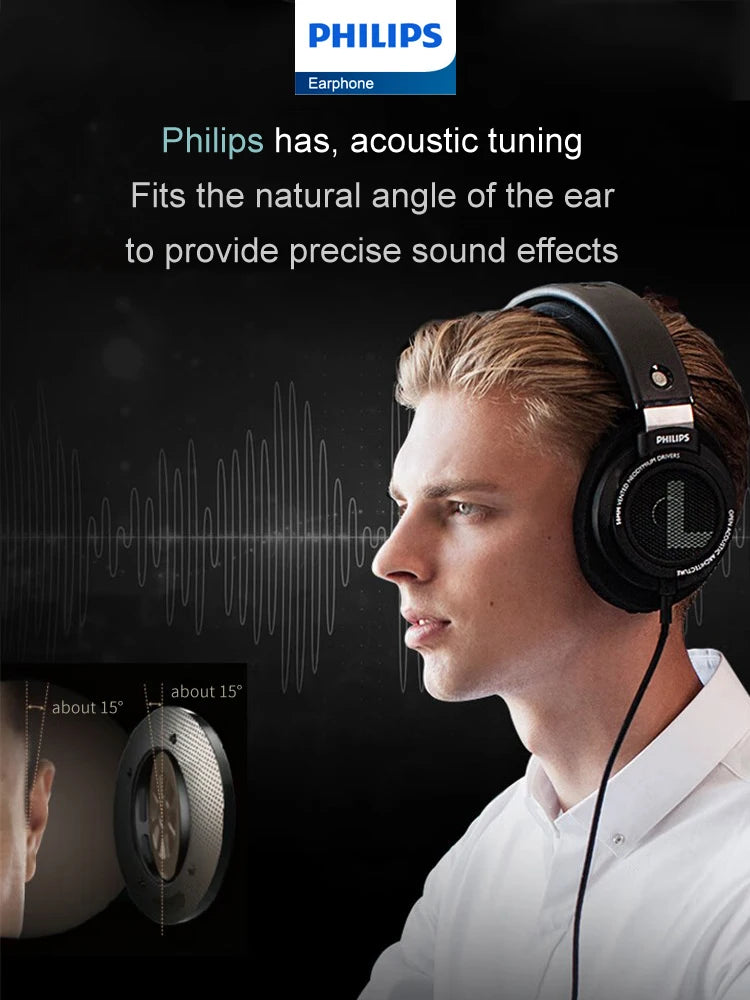 Philips SHP9500 HiFi Stereo Wired Headset