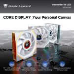 Interstellar V4-LCD 120mm LCD Fan With Real-Time CPU Temperature Display