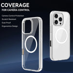 Durable Clear Acrylic MagSafe Case for iPhone 16 Series
