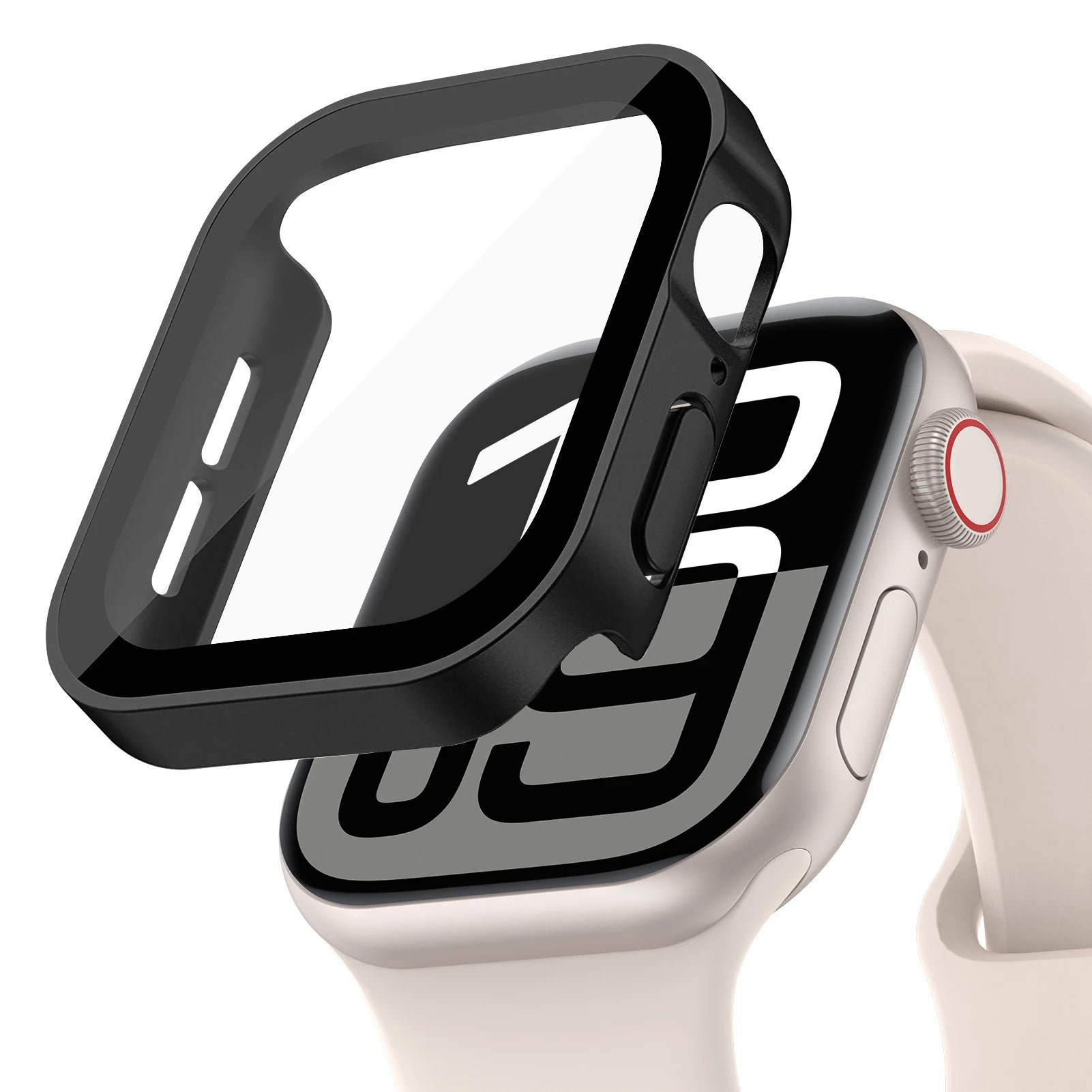 Straight Edge Waterproof Case for Apple Watch Series 10