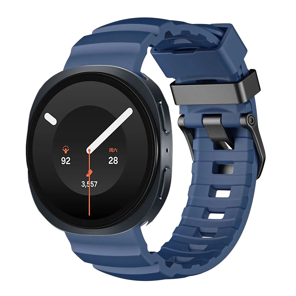 Tapered Silicone Sport Band with Quick-Release Pins for Samsung Galaxy Watch 9