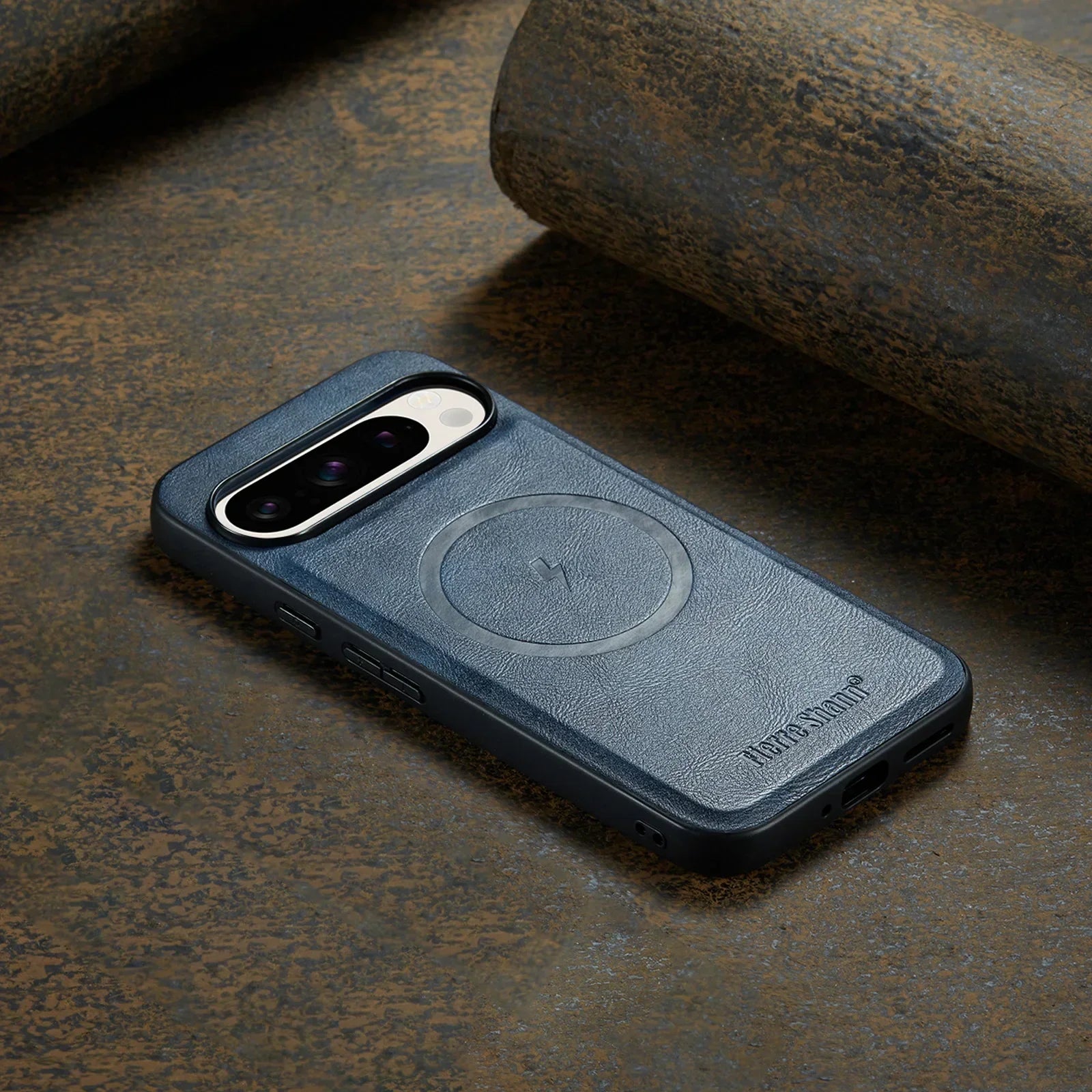 Premium Leather Magnetic Case for Google Pixel 9 Series