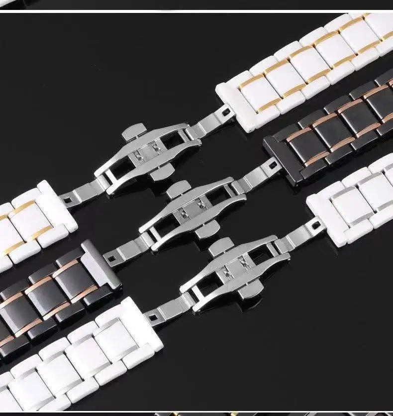 Fashion Ceramic Metal Wristband for Apple Watch