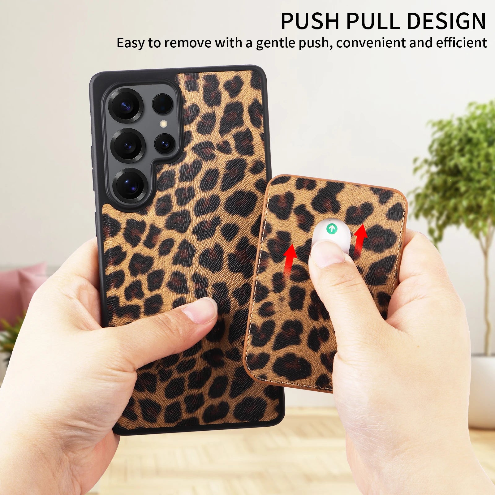 Premium Magnetic Leather Series with Detachable Card Wallet for Samsung Galaxy S26 Series