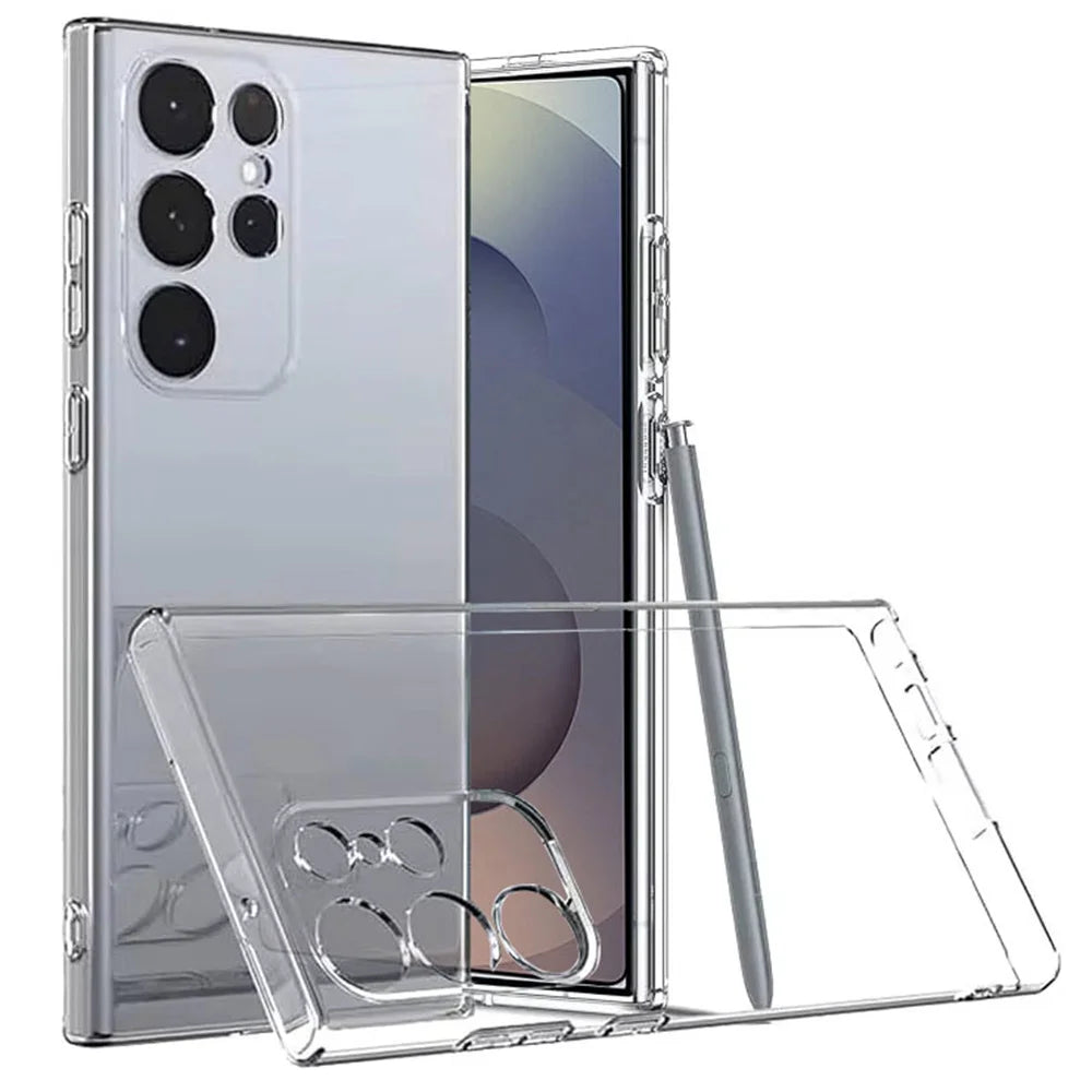 Premium Shockproof Transparent Case for Samsung Galaxy S25 Series