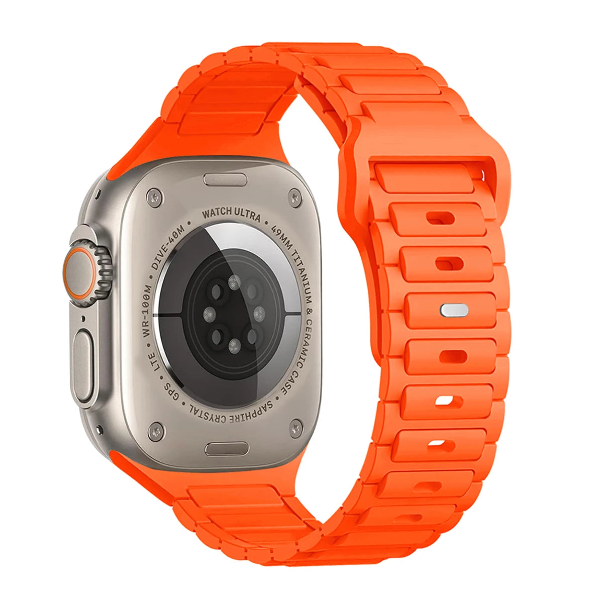 Durable Soft Silicone Watch Band for Apple Watch