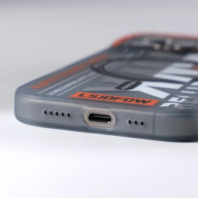 Shockproof Frosted Matte Hard PC MagSafe Case for iPhone 15 Series
