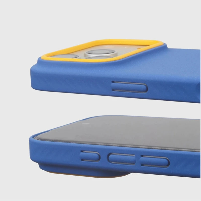 Hard PC MagSafe Case with Raised Camera Ring Frame for iPhone 18 Series