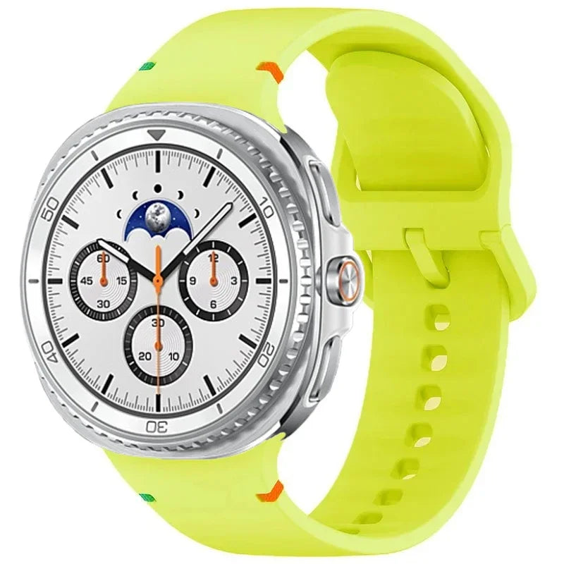 Silicone Sports Strap With Vent Holes for Samsung Galaxy Watch 8 Series