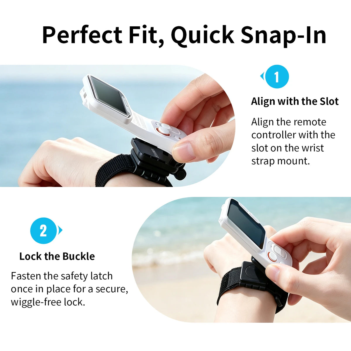 Detachable Quick-Release Wrist Strap For Insta360 Luna Ultra