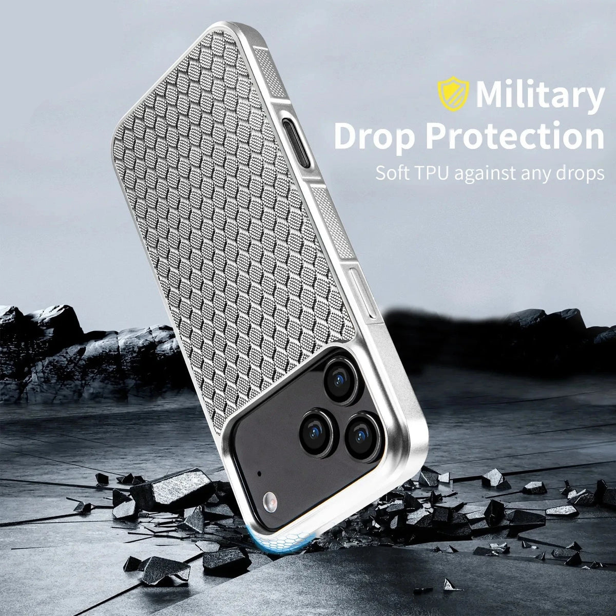 Multilayer MagSafe Case with Raised Lens Protection for iPhone 17 Series