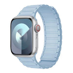 Silicone Replacement Strap with Magnetic Closure for Apple Watch
