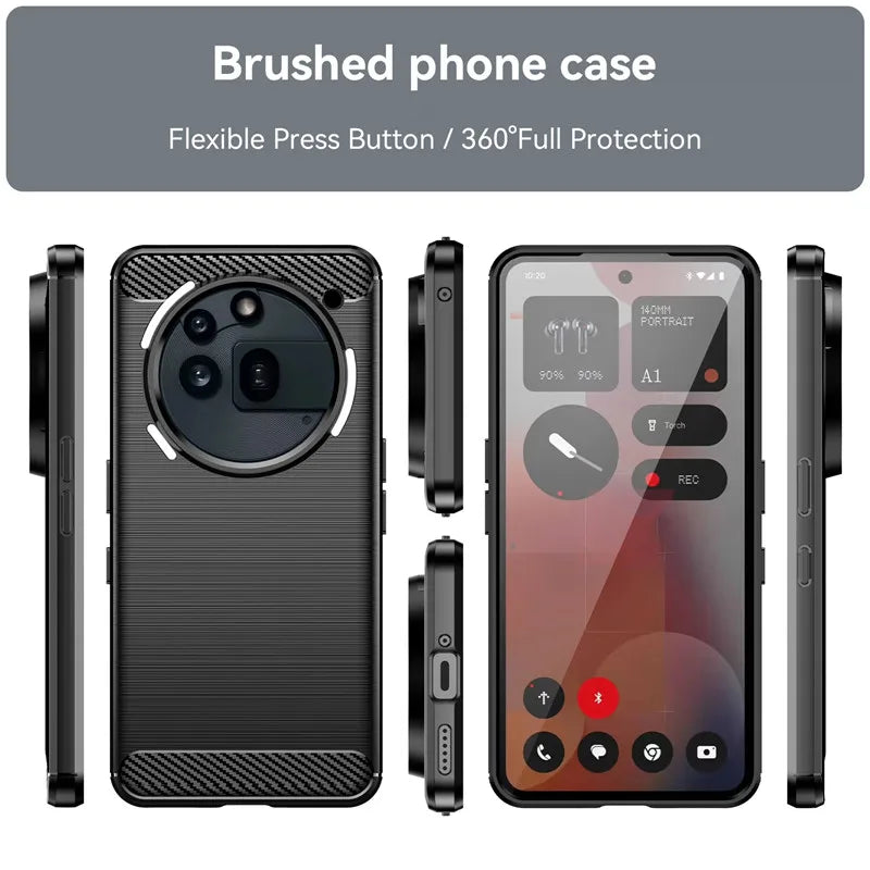 Soft Silicone Bumper Case for Nothing Phone 3a Pro