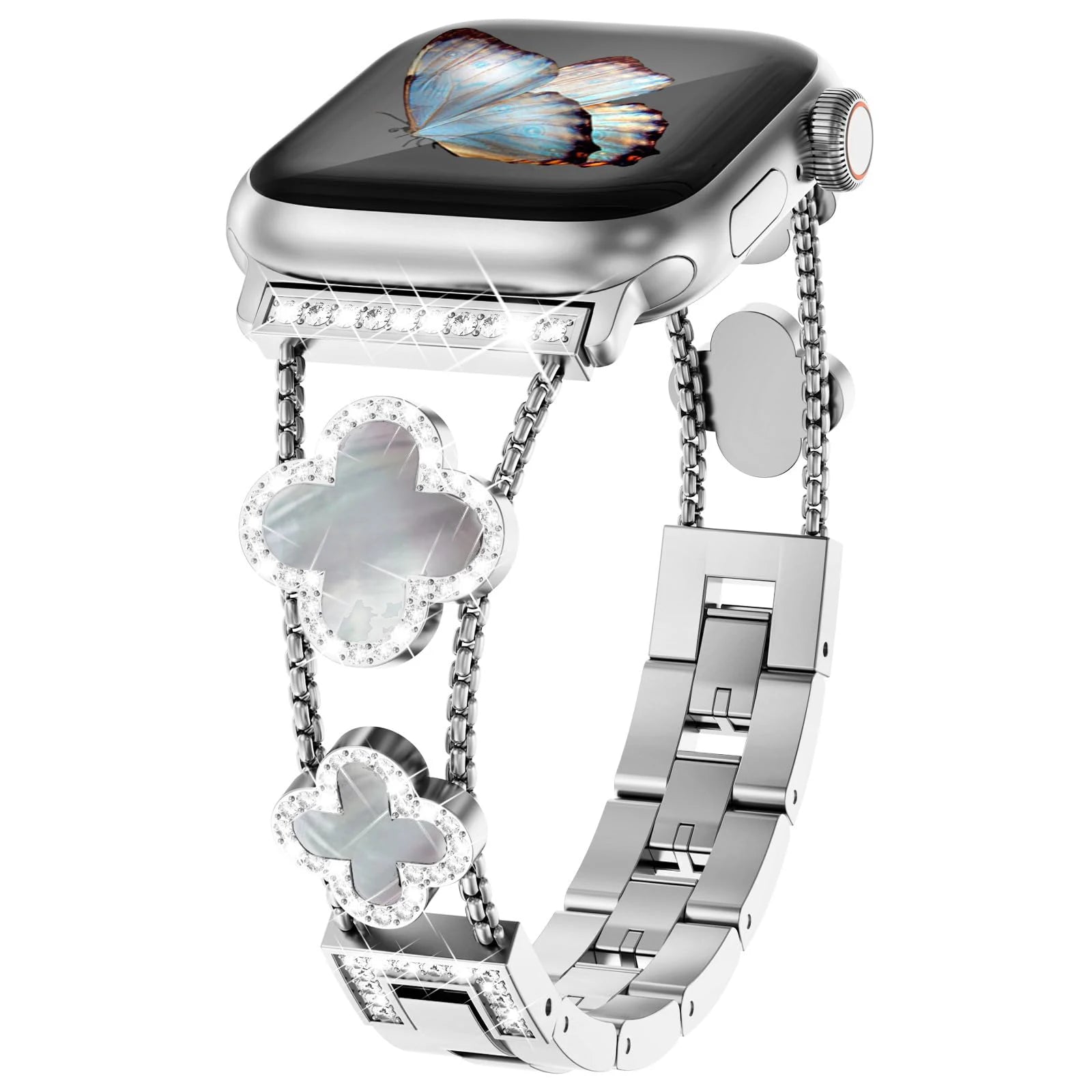 Stylish Diamond-Studded Band for Apple Watch Straps