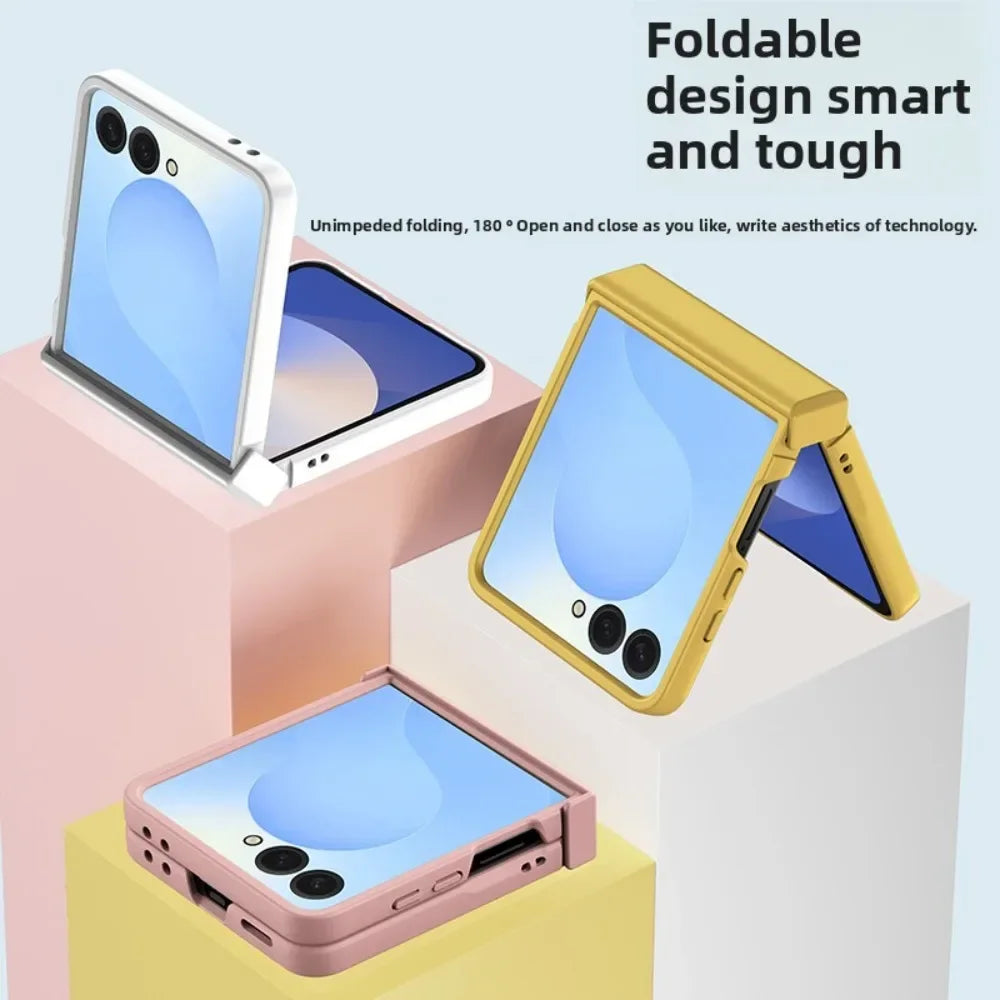 Skin-Feel Protective Cover Fully Wrapped Case for Samsung Galaxy Z Flip 7