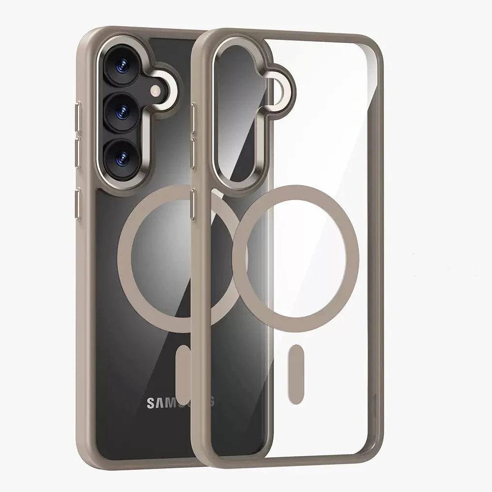 HD Transparent Magnetic Case for Samsung Galaxy S25 Series