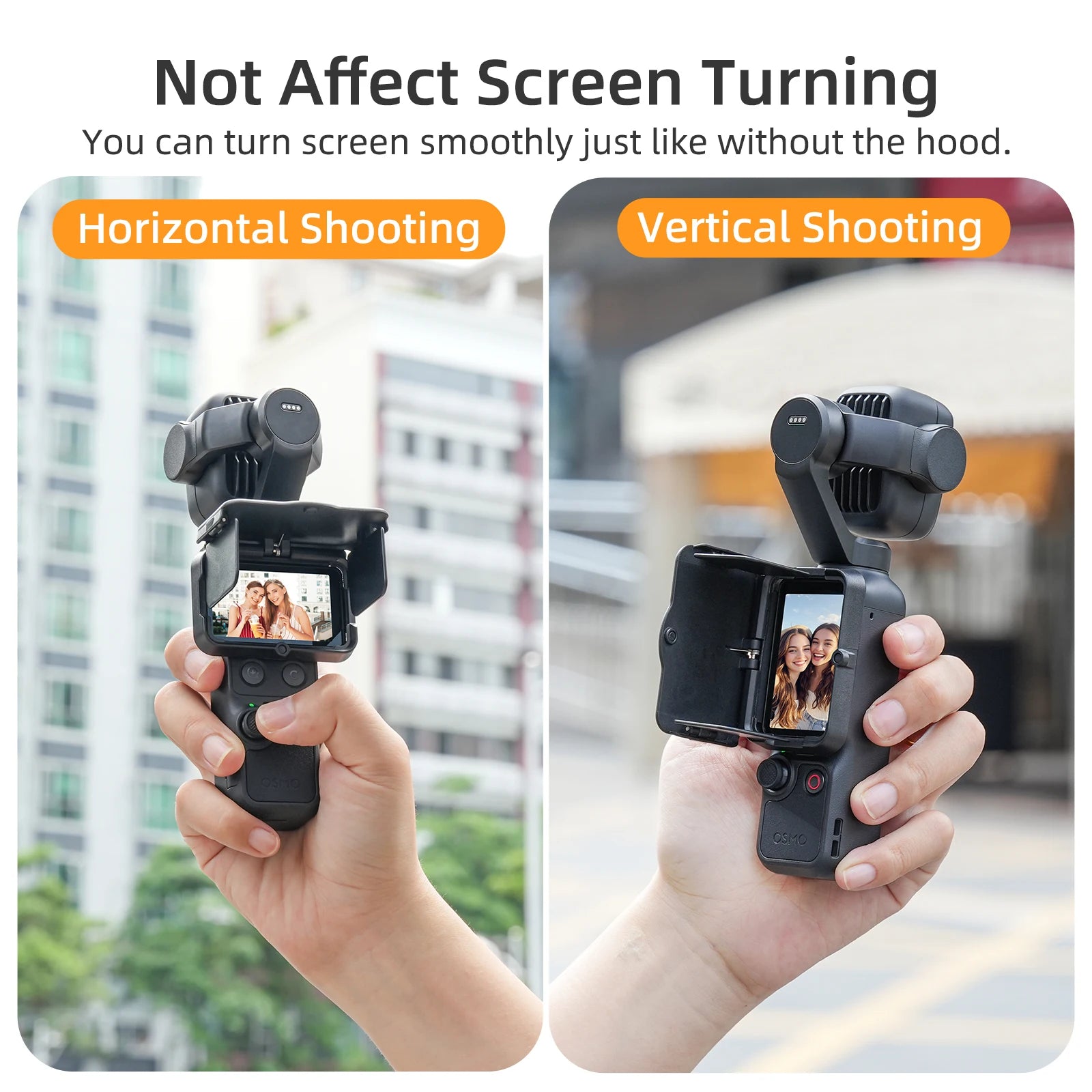 Foldable Anti-Glare Screen Hood DJI Osmo Pocket 4 Pro