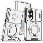 Protective Case with Rotating Magnetic Ring for Samsung Galaxy Z Fold 8