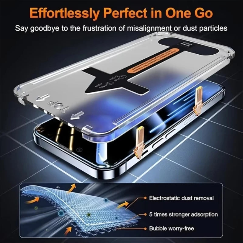 Dust-Free Oleophobic Screen Protector for Samsung Galaxy S26 Series