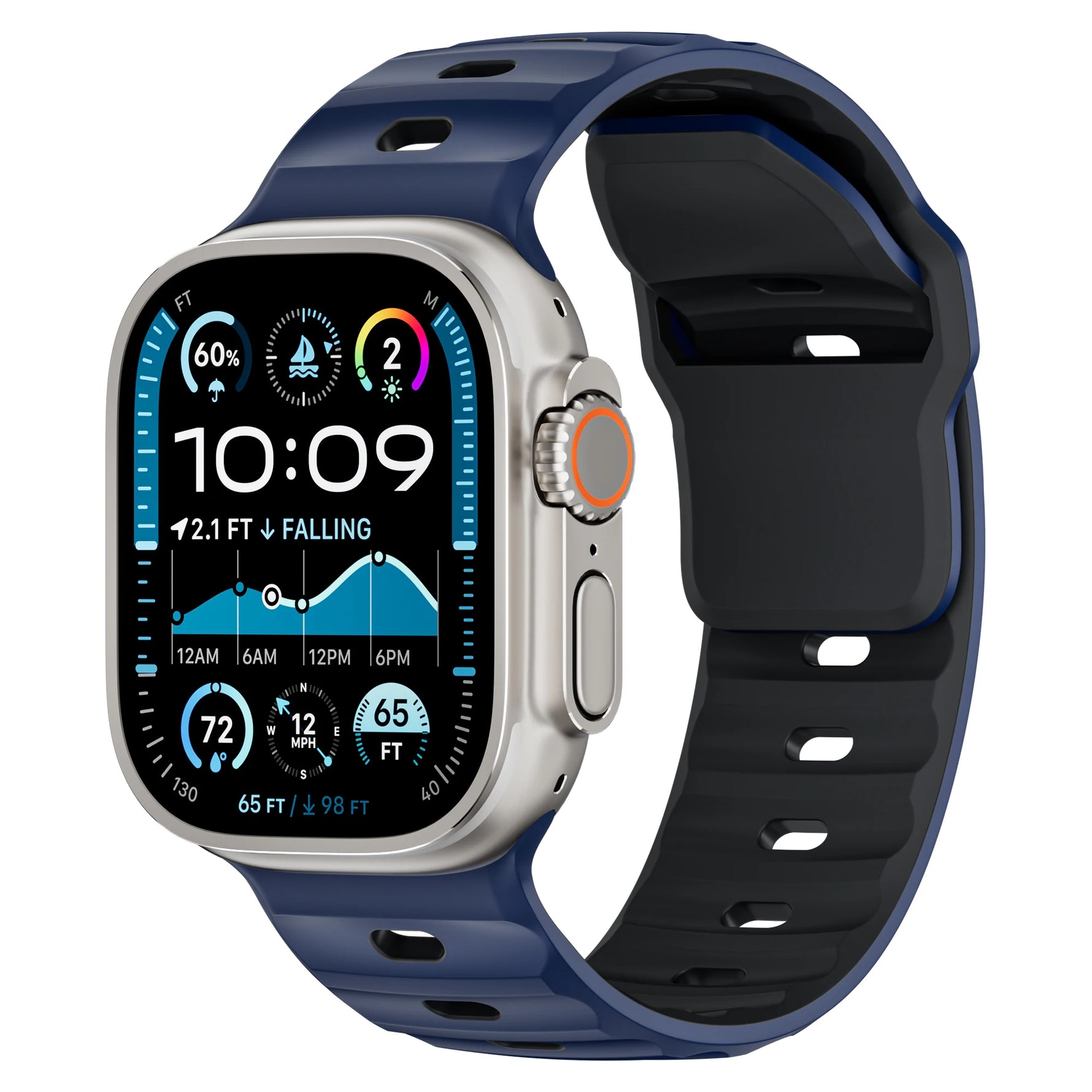 Premium Sport Silicone Strap for Apple Watch