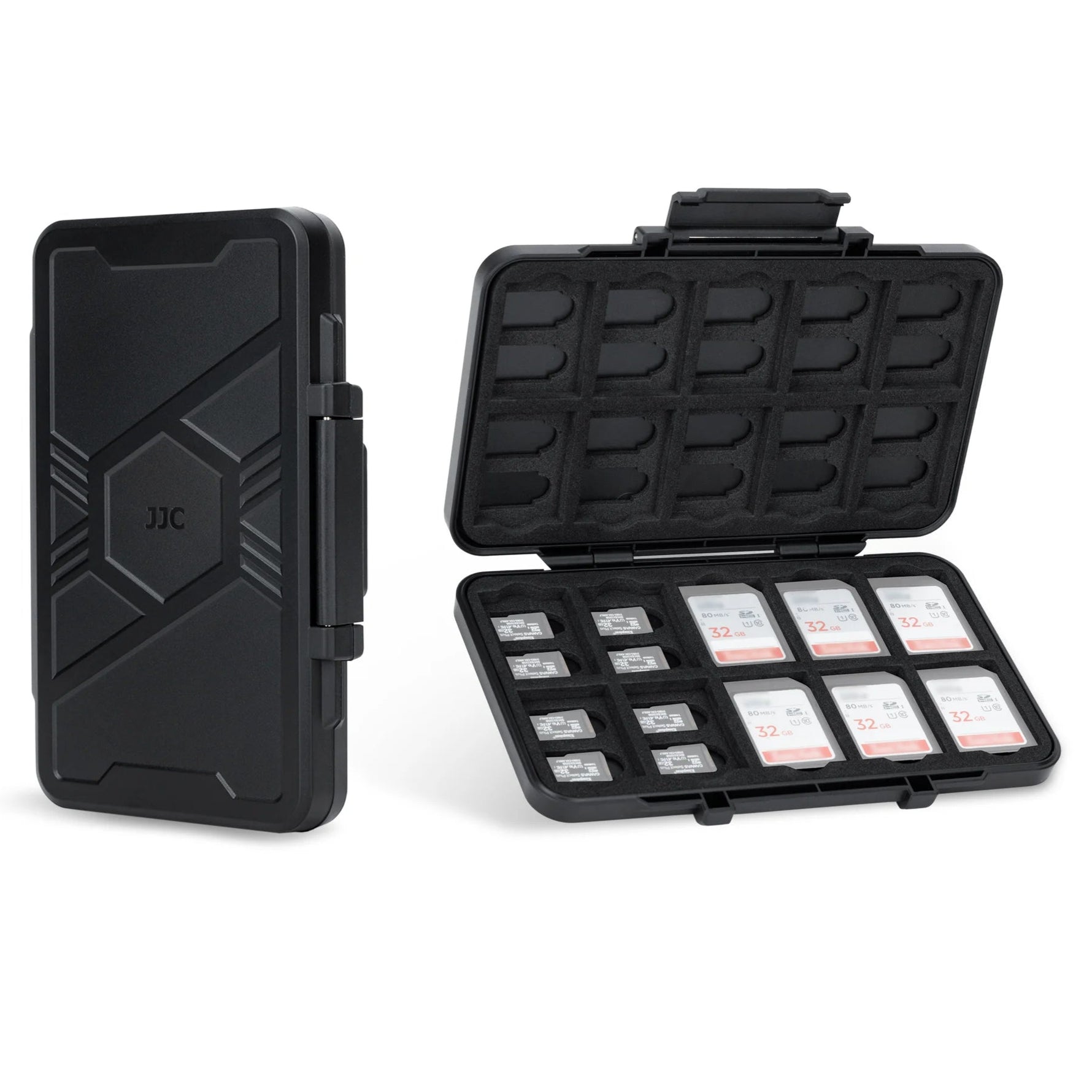 JJC 60-Slot Anti-Shock Memory Card Case