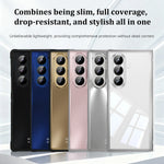 Samsung Galaxy Z Fold 7 Transparent TPU Case with Screen Protector