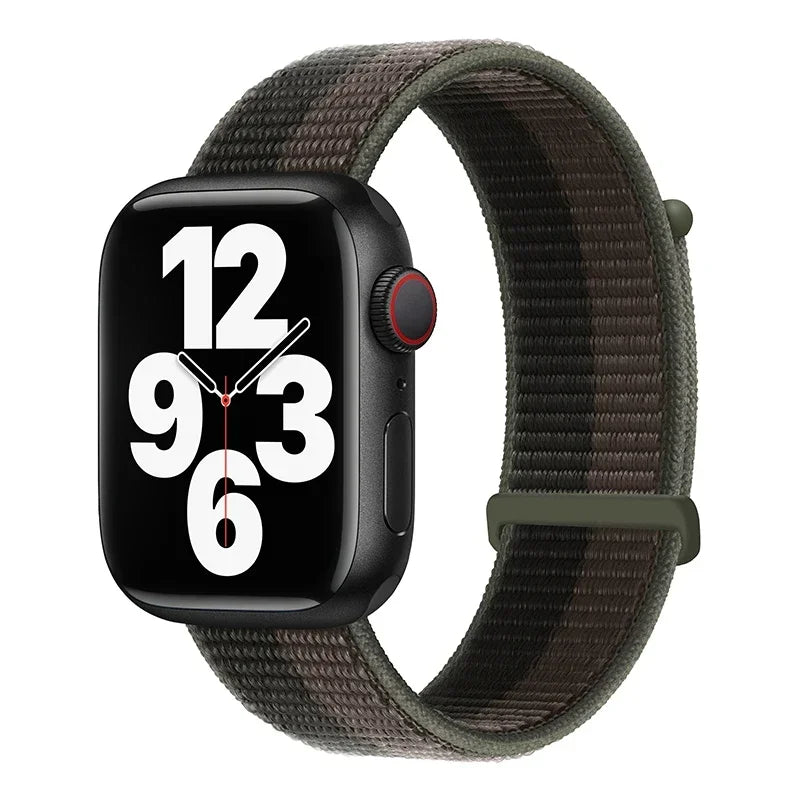 Breathable Nylon Elastic Strap for Apple Watch