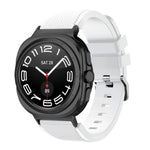 Stripe Textured Silicone Wristband for Samsung Galaxy Watch Ultra and Samsung Galaxy Watch Ultra (2025)