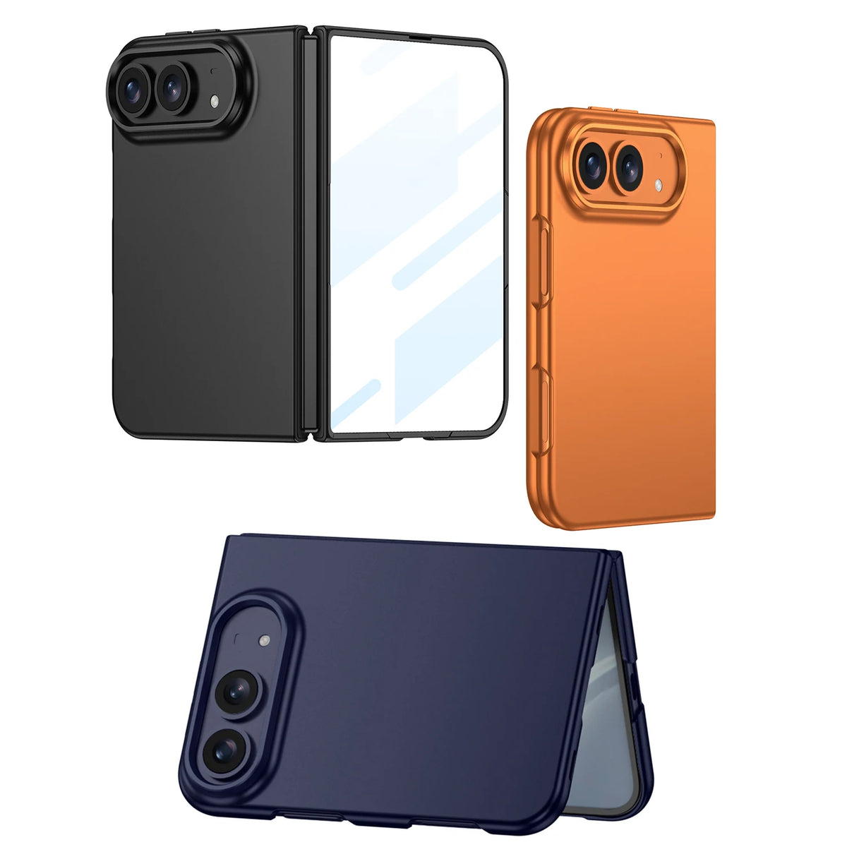 Slim Full Cover Case with Built-In Screen Protector for iPhone Duo