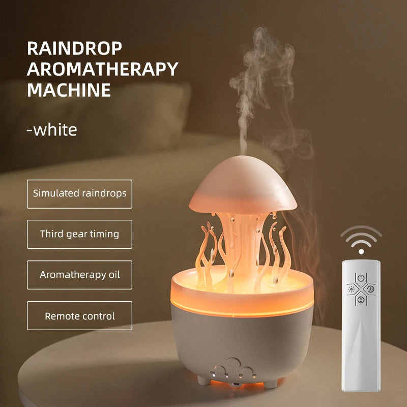 Electric Air Humidifier with Swinging Jellyfish Effect