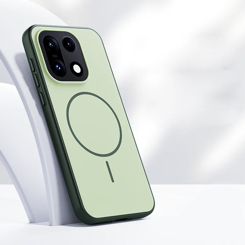 OnePlus 15 Matte Magnetic Case with Metal Buttons