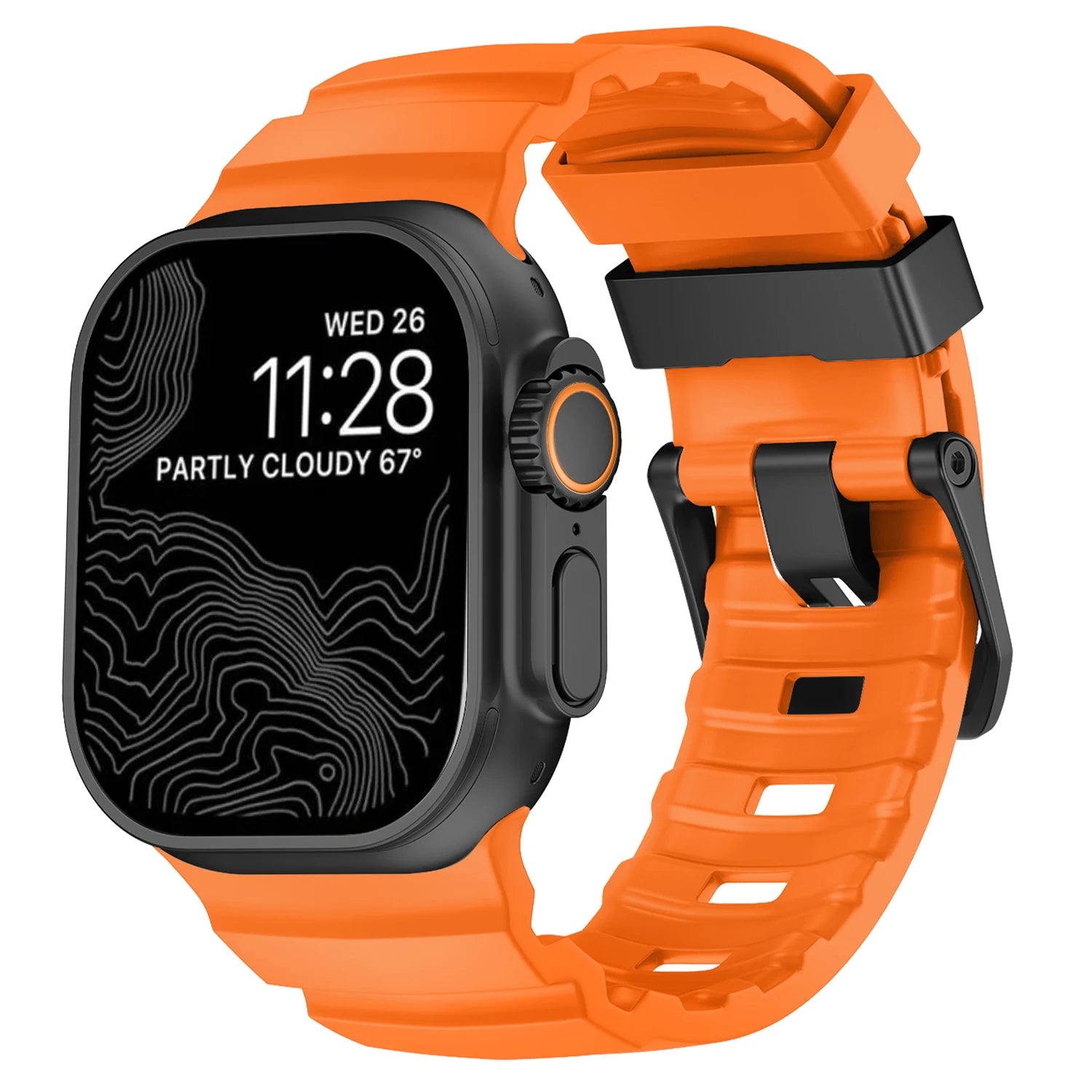 High-End Trail Silicone Strap for Apple Watch