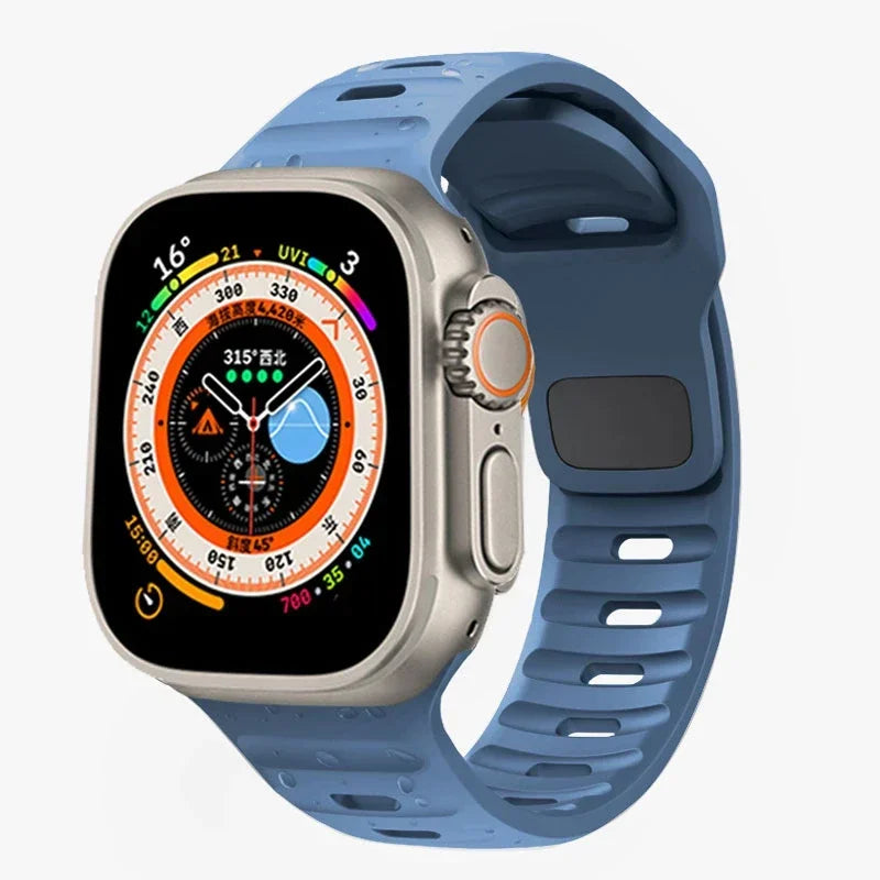 Soft Touch Silicone Strap for Apple Watch