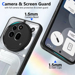 Slim TPU Protective Case with Hard Back & Camera Guard for Nothing Phone 3a / 3a Pro