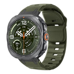 Perforated Silicone Watch Band for Samsung Galaxy Watch Ultra 2