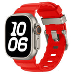Durable Silicone Sport Strap for Apple Watch