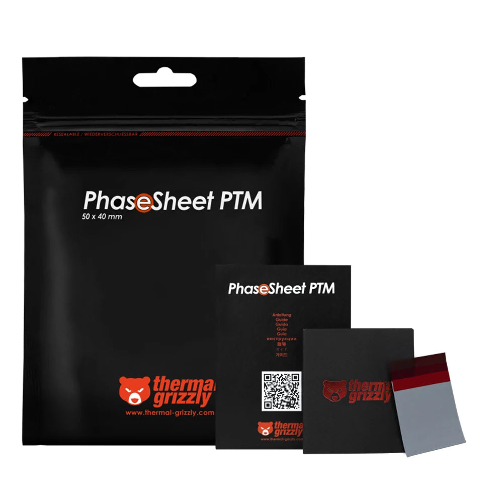 Thermal Grizzly PhaseSheet PTM Thermal Silicone Sheet
