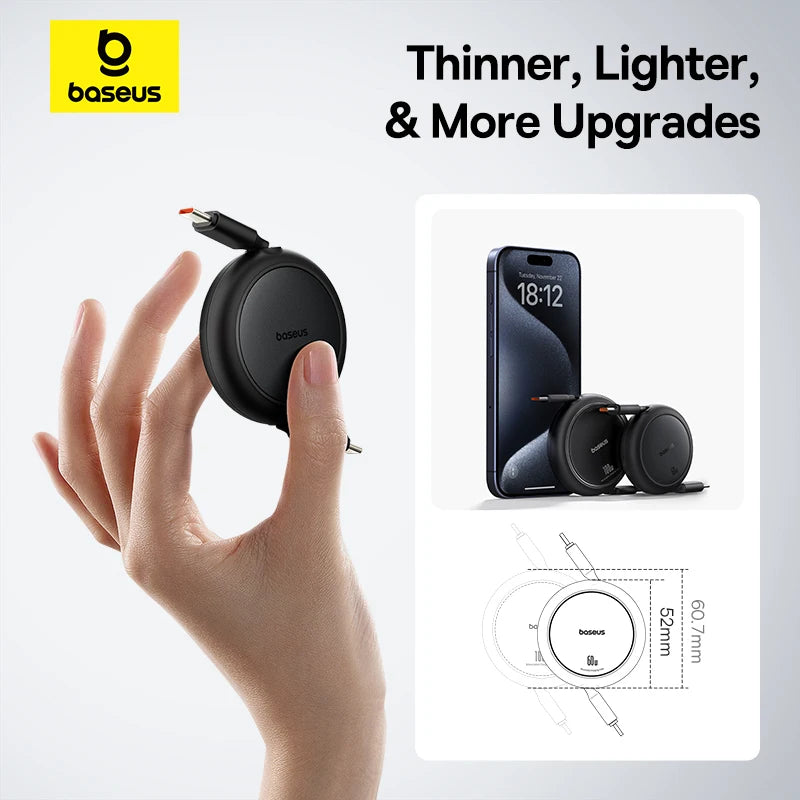 Baseus Retractable USB-C Cable