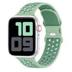 Breathable Sport Silicone Replacement Band for Apple Watch