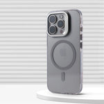 iPhone 16 Series Clear Hard PC MagSafe Case with Metal Lens Holder