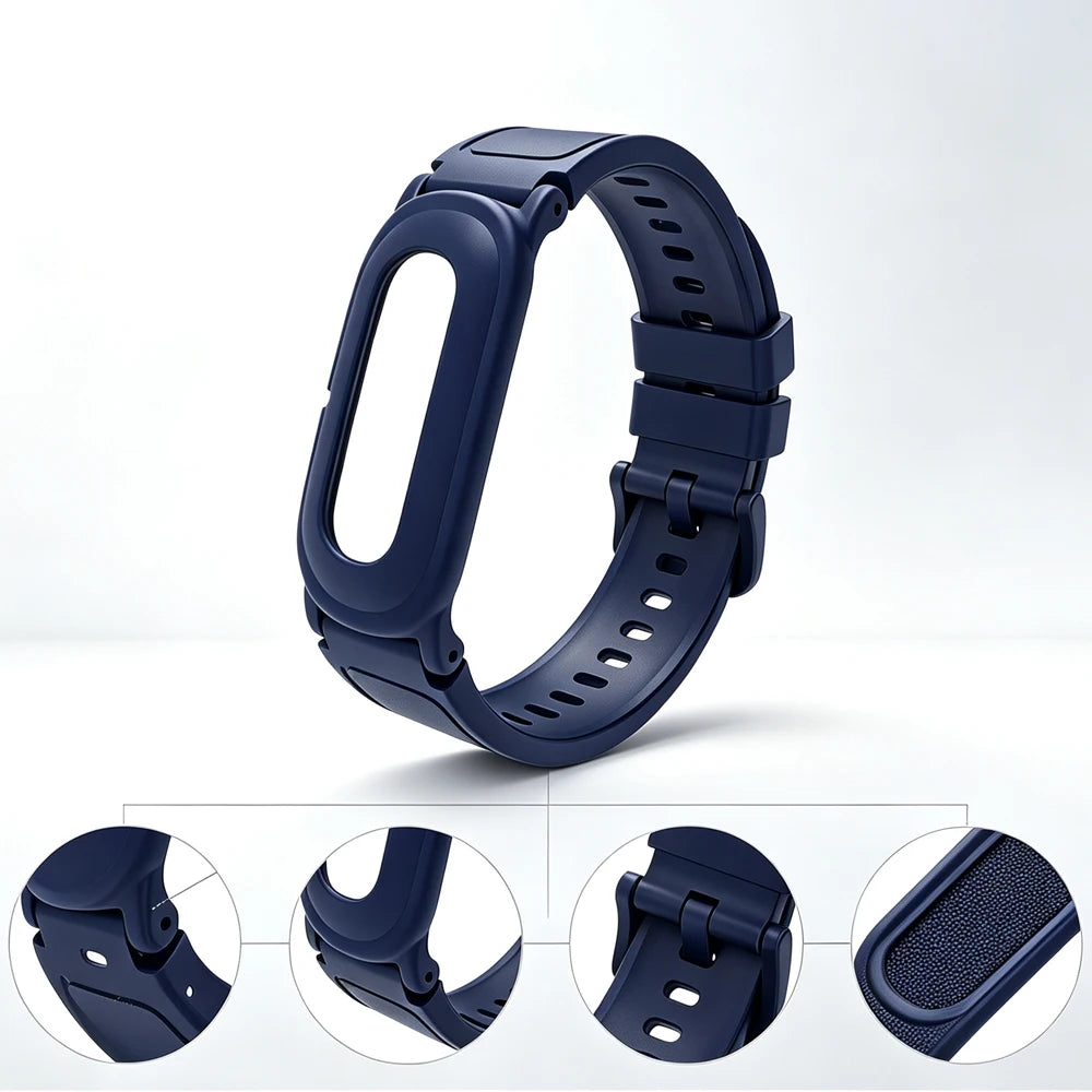 Perforated Silicone Band For Google Fitbit Air