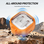 Anti-Scratch Transparent Case with Bracket for Samsung Galaxy Buds 4 Pro