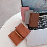Premium Three-Fold Leather Wallet