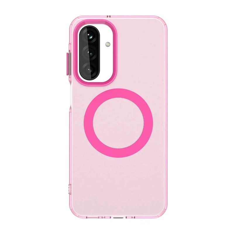 Luxury Frosted Silicone Magnetic Case for Samsung Galaxy A26
