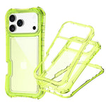Drop-Resistant Clear Armor Case with Four-Corner Airbags for iPhone 17 Series