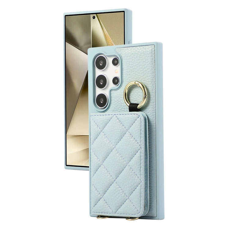 Protective Crossbody Leather Case with Card Holder for Samsung Galaxy S23 Series