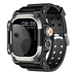 Silicone Rugged Strap with Metal Case for Apple Watch Ultra 2