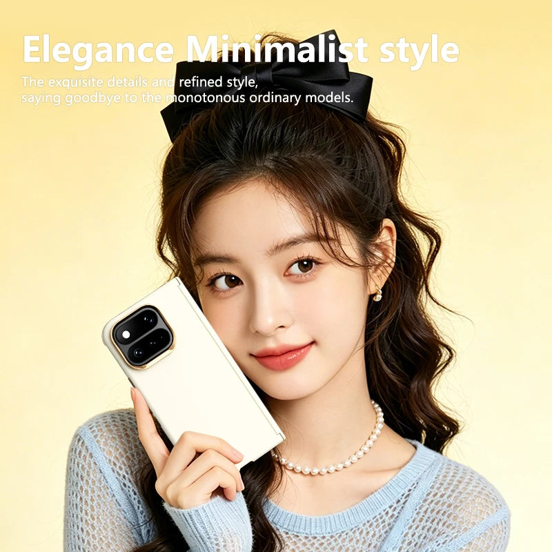 Ultra-Thin Alloy Frame Case with Hidden Magnetic Ring for Google Pixel 11 Pro Fold
